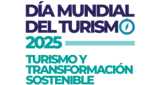 Logo Día Mundial del turismo 2025