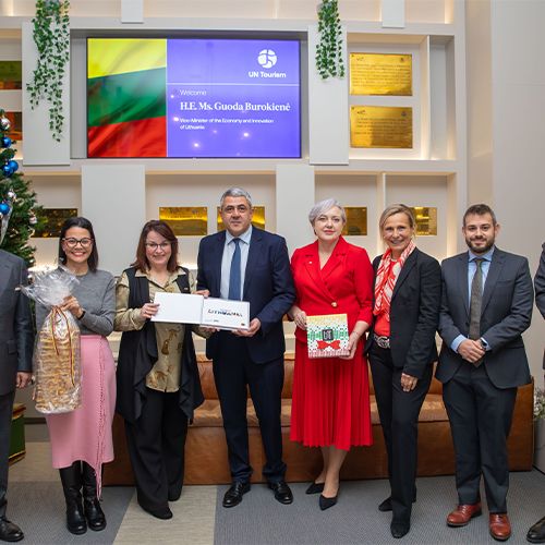 UN Tourism Presents “Tourism Doing Business: Investing in Lithuania” During High-Level Visit to Madrid